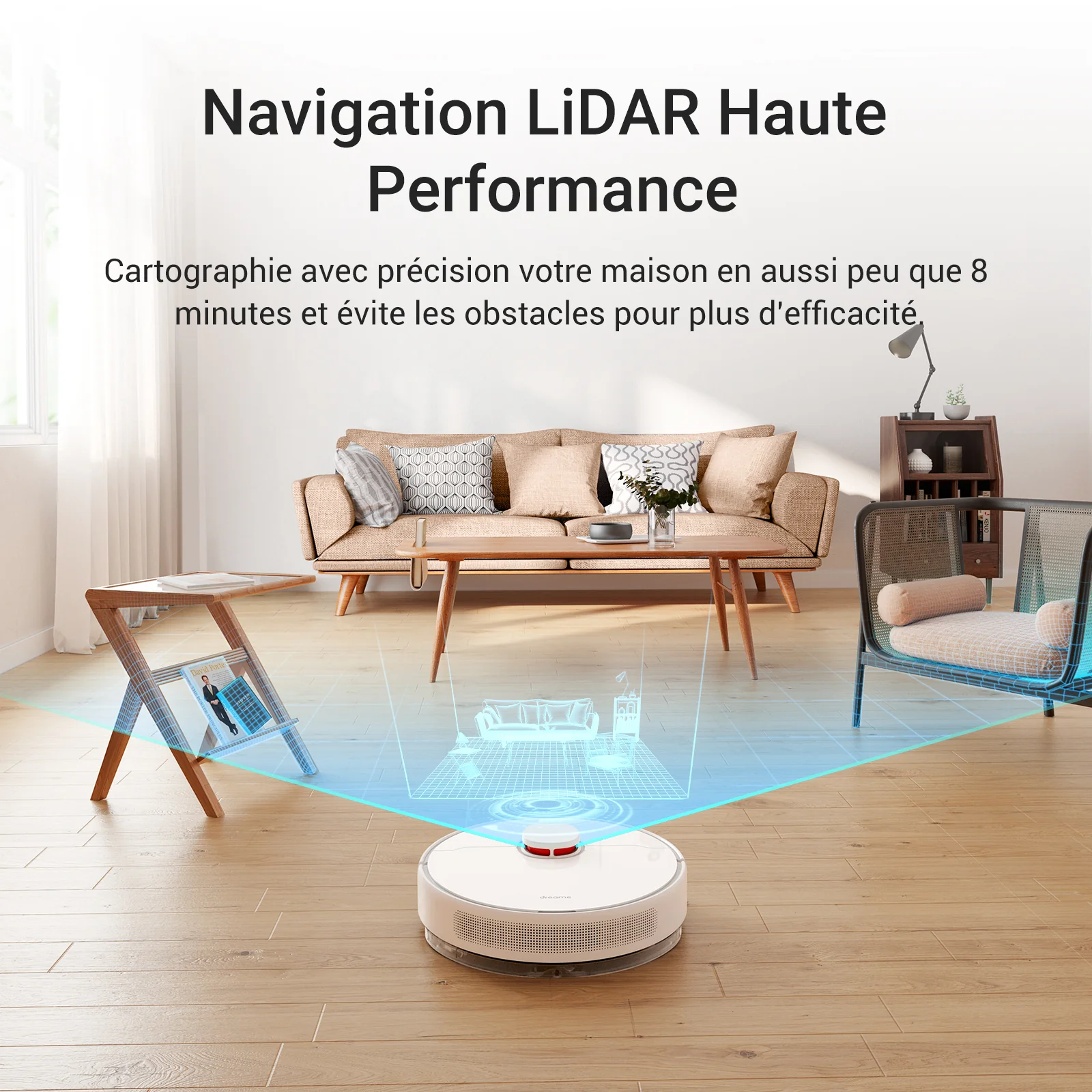 Dreame D10 Plus Robot Aspirateur Laveur - Image 3
