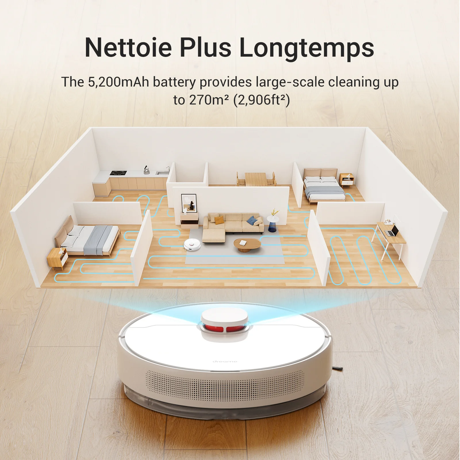 Dreame D10 Plus Robot Aspirateur Laveur - Image 6