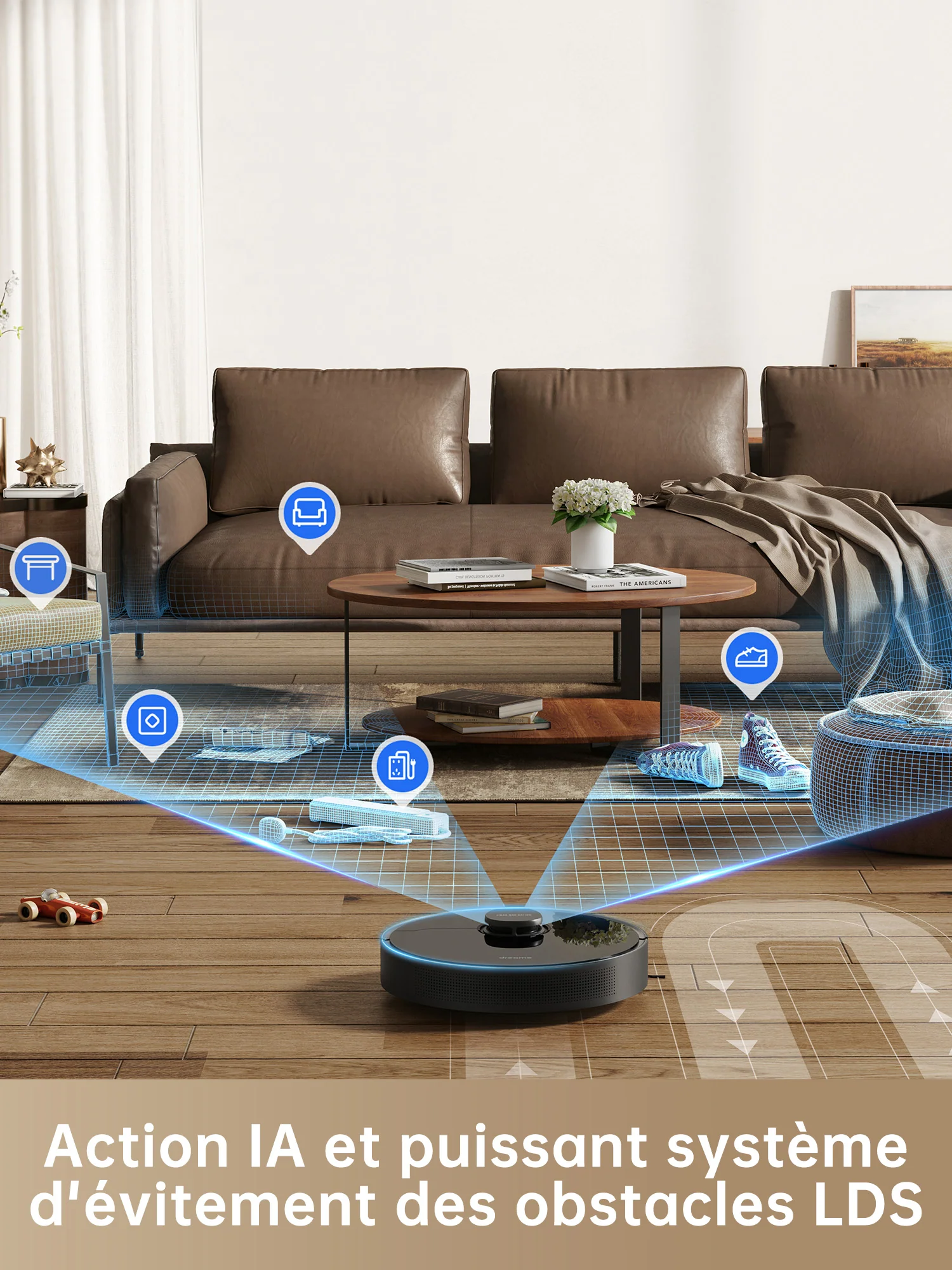 Dreame D10s Pro robot aspirateur avec fonction d'essuyage - Image 5