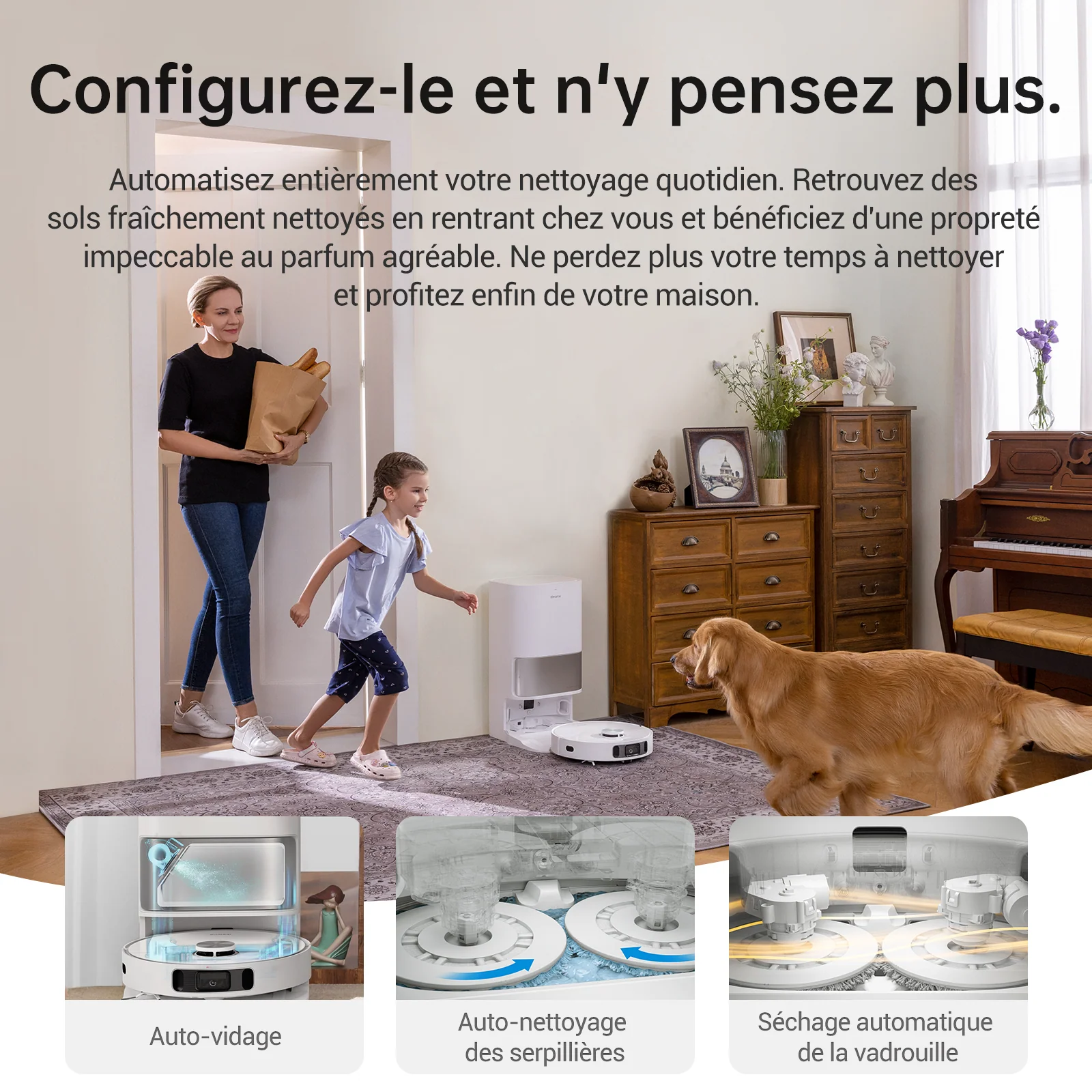 Dreame L10s Ultra Robot Aspirateur Laveur - Image 3