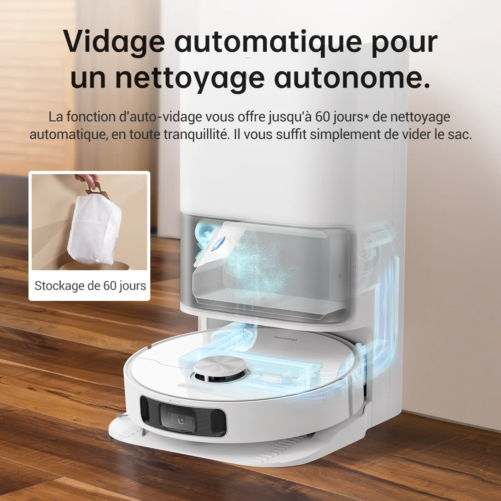 Dreame L10s Ultra Robot Aspirateur Laveur - Image 5