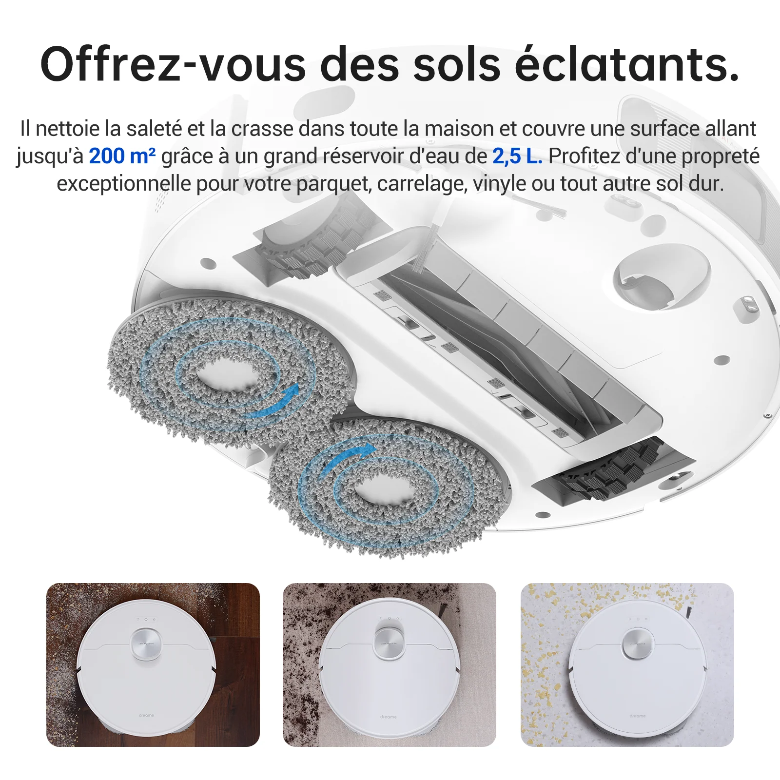 Dreame L10s Ultra Robot Aspirateur Laveur - Image 8