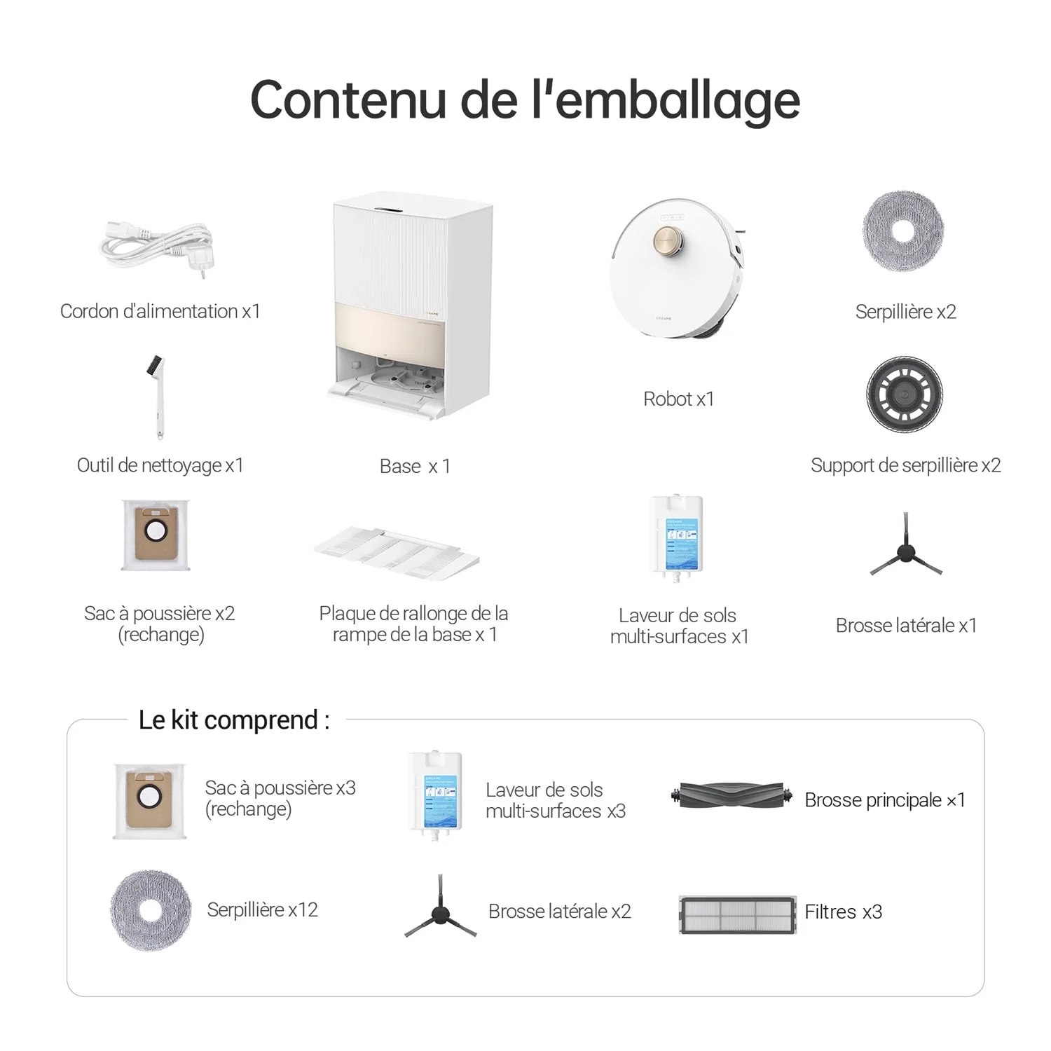 Dreame L20 Ultra Complete Robot Aspirateur Laveur Landing - Image 11