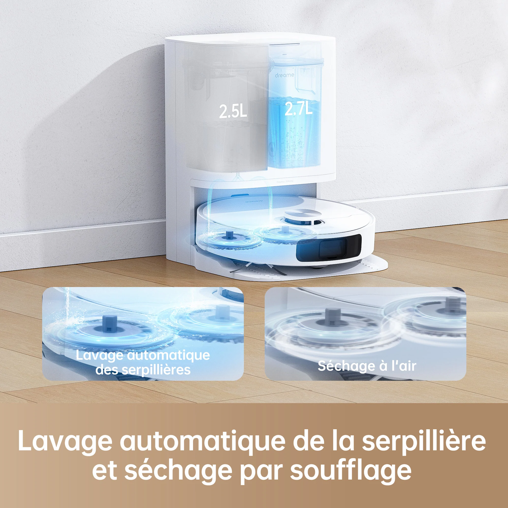 Dreame L10 Prime Robot Aspirateur Laveur Amazon - Image 4