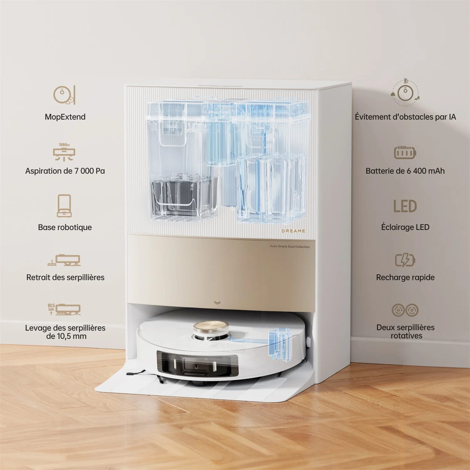 Dreame L20 Ultra Robot Aspirateur Laveur - Image 10