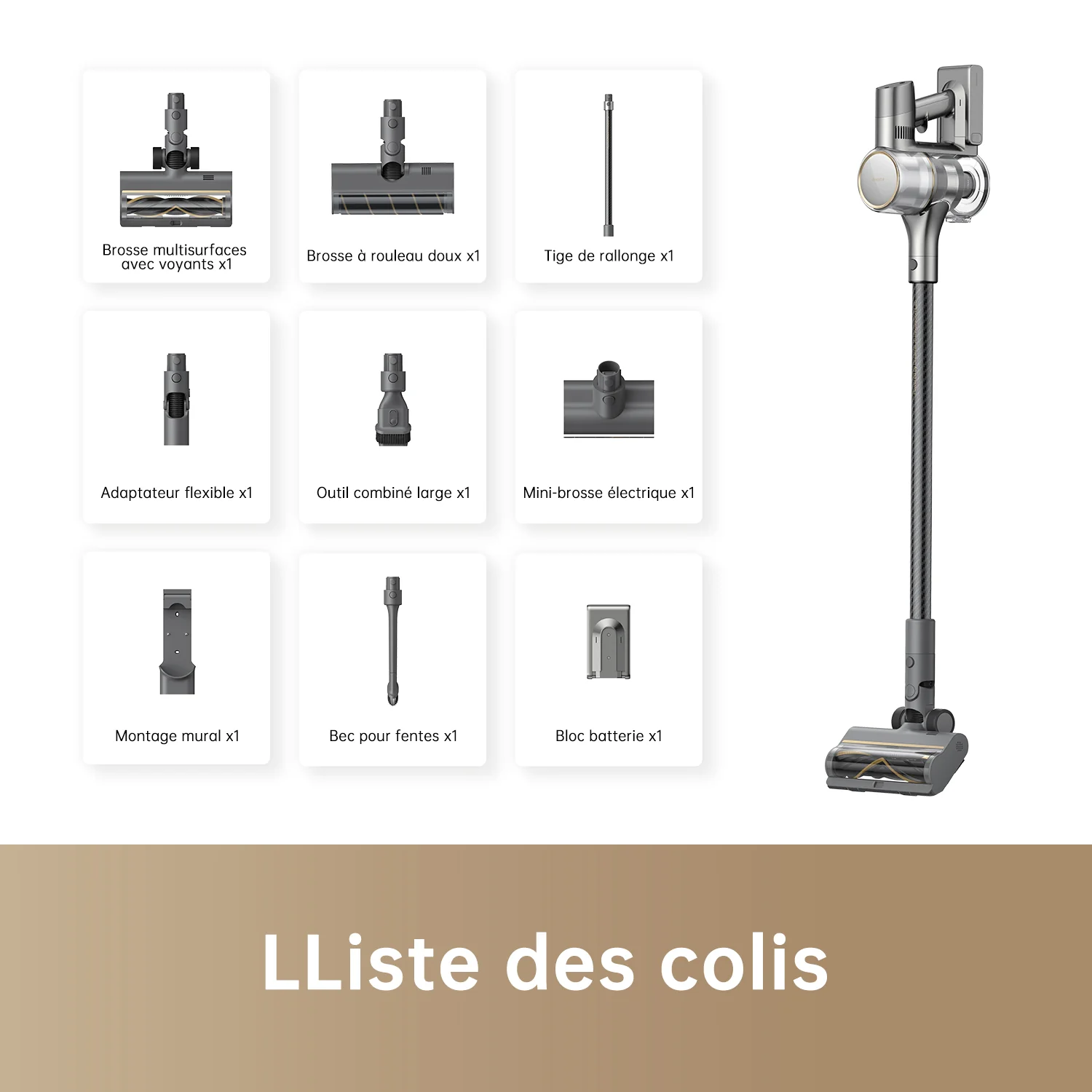 Dreame R20 Aspirateur balai sans fil - Image 10