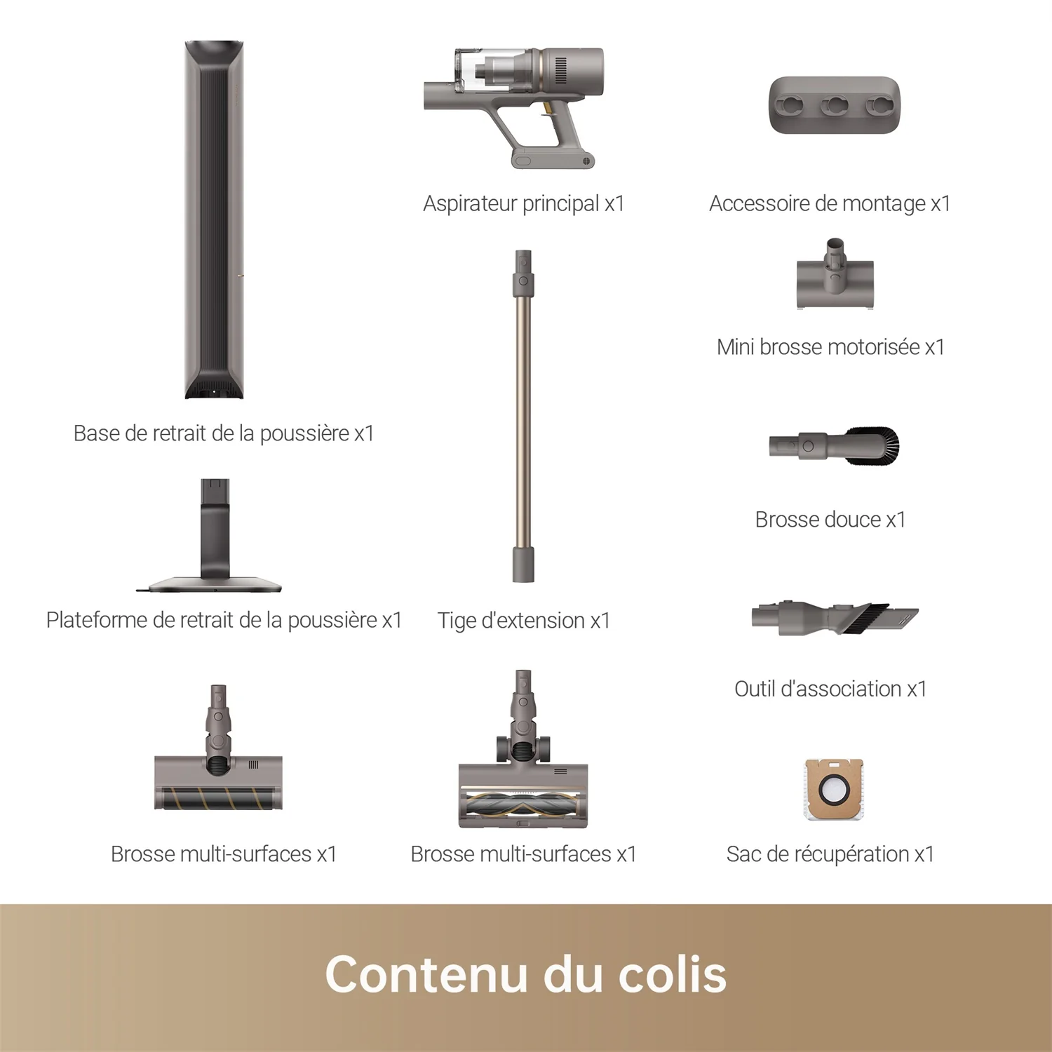 Dreame Z10 Station Aspirateur Balai sans fil avec Base - Image 8